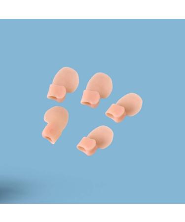 Orthotics Toe Separators - Little Hammer Correction Relief for Men & Women - Spacers for Overlapping Toes - Nude Pedicure Bunion Protectors & Pinky Splitters - 20 pcs - Buy Online on GoSupps.com
