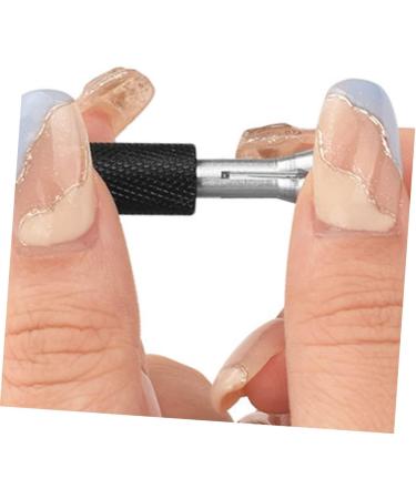 NOLITOY Pen Convenient Portable Comfortable Tattoos Handheld Girls Manual Grip Eyebrow Alloy Makeup medium Black - Buy Online on GoSupps.com