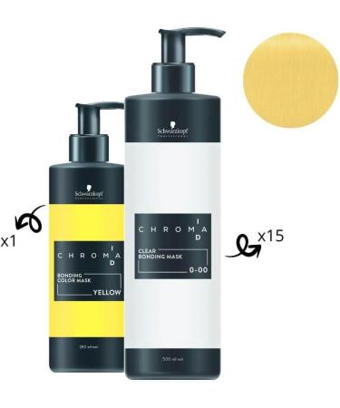 ChromaID SCHWARZKOPF Yellow Pigmented Nourishing Mask 280ML - Buy Online on GoSupps.com