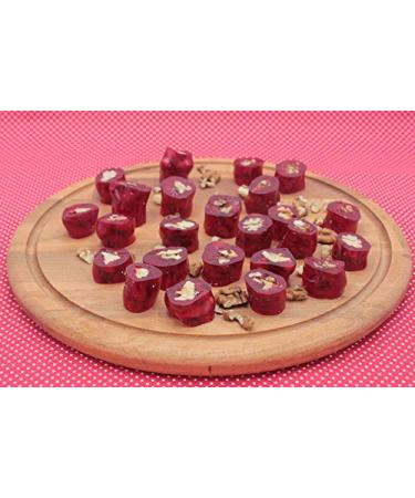 K me with Walnut Pomegranate Flavor - 300g | Natural Vegan Berry Confectionery | Healthy Turkish Snack | No Additives - Buy Online on GoSupps.com