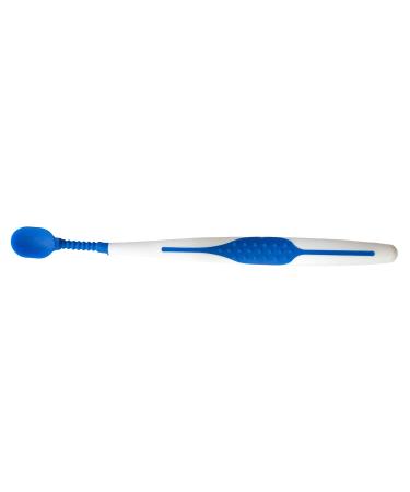 Mouth-Mate Small Oval Oral Hygiene Aid - Bendable Handle & Soft Tip Tooth Brushing Tool for Enhanced Comfort - Buy Internationally - Buy Online on GoSupps.com