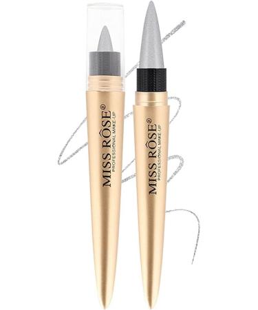 Eye Liners for Women - Longwearing Eye Pencil for Women Sweatproof Multi-Use Eye Liner Pencil Waterproof Liner Easily to Create Any Look Aezon Silver - Buy Online on GoSupps.com