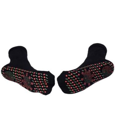 Men & Women Winter Self-Heating Magnetic Turmaline Socks | Comfortable Warm Foot Care & Massage Therapy - Buy Online on GoSupps.com
