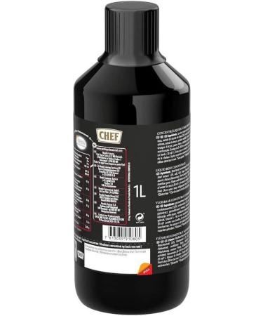 CHEF Beef Liquid Concentrate 1L - Premium Flavor Enhancer for Culinary Creations - Buy Online on GoSupps.com