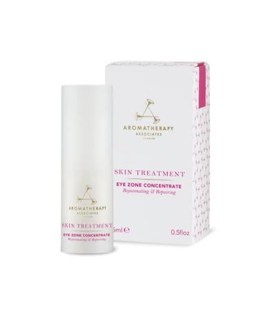 Aromatherapy Associates Skin Treatment Eye Zone Concentrate. Restore Elasticity and Minimize Appearance of Fine Lines. Made with Rose  Chamomile and Frankincense Essential Oils (0.5 fl oz)