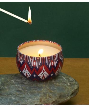 Scented Candles Gift Set for Women - Natural Soy Wax Aromatherapy Candles for Yoga Bath & Relaxation - Perfect Birthday Gift (Jasmine - Buy Online on GoSupps.com