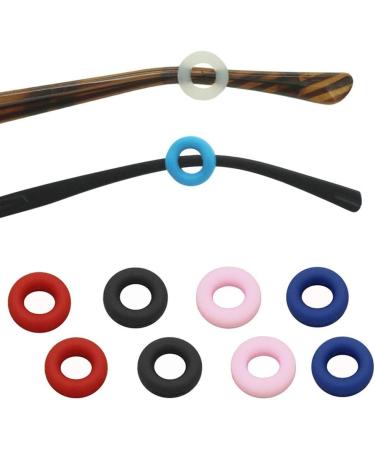 SUPVOX Eyeglass Temple Holder - Silicone Anti-Slip Covers & Ear Hooks for Glasses/Sunglasses - 20 Pack (White & Black) | International Shipping - Buy Online on GoSupps.com
