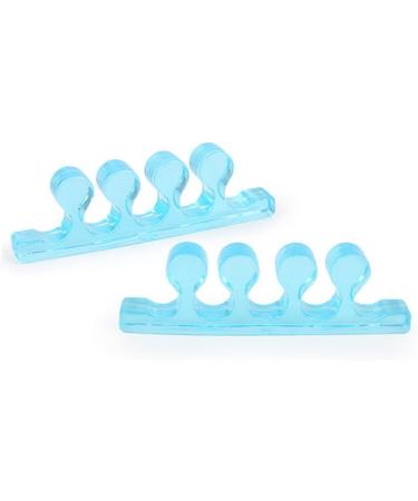 Silicone Gel Shoe Insole Spreaders - 1 Pair Blue Gel Stretchers & Bunion Cushions - Buy Online on GoSupps.com