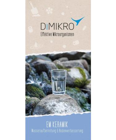 Dimikro EM Ceramics Gray Pipes 500g - Enhance Water Quality & DIY Applications | Brochure Included - Buy Online on GoSupps.com