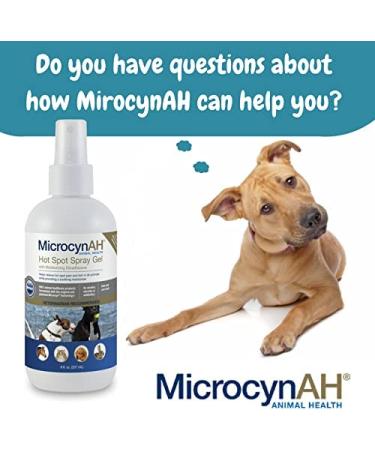 Manna Pro MicrocynAH Anti-Itch Hot Spot Relief Spray - Soothes Irritated Skin - Buy Online on GoSupps.com