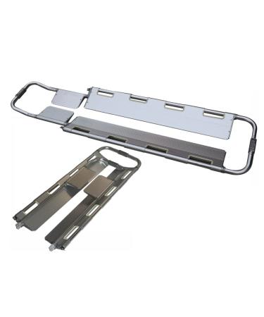 Portable Bahres made of aluminum alloy foldable rescue stretcher portable medical emergency carrier adjustable length to move the victim mountain rescue