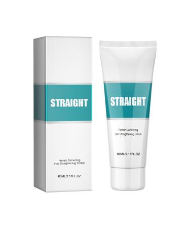 Hair Straightening Cream Collagen Hair Mask Hair Straightening Hair Protein Correcting Cream Protein Correction Straight Hair Cream Correcting Smoothen Hair Creams Collagen Hair Straight Cream 60ml