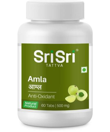 Sri Sri Tattva Amla - Anti Oxidant 60 Tabs | 500mg (Pack of 2)