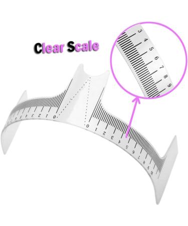 FOMIYES 1pc Mask Eyebrow Ruler Flexible Eyebrow Measure Eyebrow Shaper Ruler Positioning Ruler Major - Buy Online on GoSupps.com