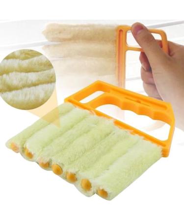 Desikixudy 2Pcs Window Venetian 7 Finger Dusting Cleaner Tool Window Shutters Venetian Brush - Buy Online on GoSupps.com