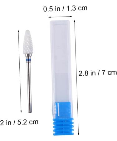 FOMIYES Nail Art Drill Bits Tools Electric Nail File Carbide Bit Electric Rotary Nail File Bit Nail Grinding Tool Cleaning Tools Nail Tools Nail Grinding Head Manicure Nail Drill To Rotate medium As Shown - Buy Online on GoSupps.com