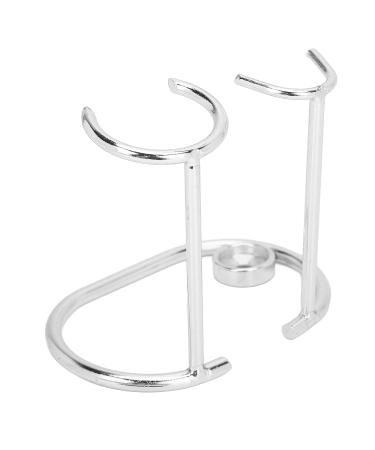 Modern Silver Razor Holder | Hygienic & Practical Design for Safety Razors - Ideal for Your Bathroom - Buy Online on GoSupps.com