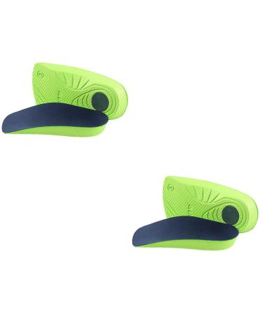 Mobestech 2 Pairs Shoe Cushions High Arch Insoles Sports Shoe Pads Plantar Shoe Insoles Shoe Inserts Plantar Orthotic Insole Absorption Soft Insoles Orthopedic Half Pad