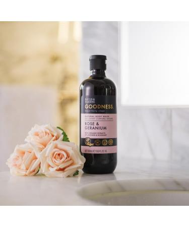 Buy Baylis & Harding Goodness Body Wash - Rose & Kelp Scent | 98% Naturally Derived Vegan & Dermatologist Approved - International Shipping Available - Buy Online on GoSupps.com