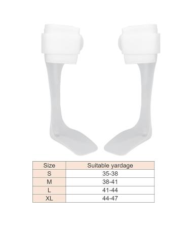 ZJchao Drop Foot Correction Support - Ultra Thin Ankle Foot Orthosis for Weak Muscles & Ankle Pronation - Stroke Rehabilitation (S-Right) | International Shipping - Buy Online on GoSupps.com