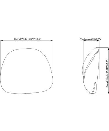 Lorell Ergo Fabric Lumbar Back Support | Ergonomic Comfort & Support for Home & Office - International Shipping Available - Buy Online on GoSupps.com