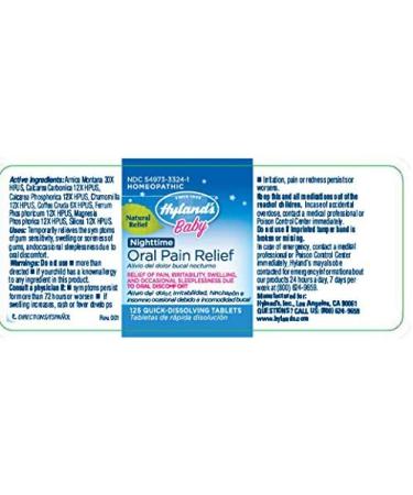 Hyland's Baby Day & Night Oral Pain Relief Tablets Bundle - 250 Count | Chamomilla for Soothing Teething Discomfort - Buy Online on GoSupps.com