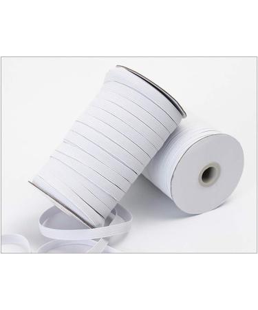 200 Yards 1/4 Inch White Braided Elastic Band for Sewing - Heavy Stretch Knit Cord for Crafts, DIY Jewelry, Bedspread Cuff - 6mm Elastic Rope - Buy Online on GoSupps.com