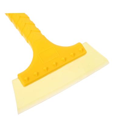FRCOLOR Yellow Ice Scraper & Snow Remover for Cars - Windshield Deicer & Snow Shovel - 34x16x1.5CM - Buy Online on GoSupps.com