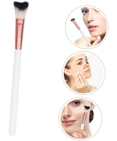 SKISUNO Highlighters Brush for Nose Contour White Nose Contour Brushes Makeup Tool 18.50X1.00X1.00CM White - Buy Online on GoSupps.com
