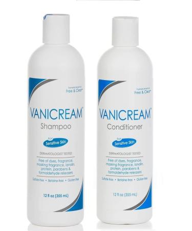 Vanicream Set includes Shampoo-12 Oz and Conditioner-12 Oz - One each 12 Fl Oz (Pack of 2) - Buy Online on GoSupps.com