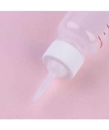 Baby Pet Feeding Bottle 50 Ml Squeeze Liquid Bottle for Kitten Puppy Small Animals Feeding Tool Pointed Milk Feeder with Scale 6 Pcs - Buy Online on GoSupps.com