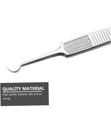 VINTORKY 3pcs Clip Blackhead Comedone Mole Removal Scissor Removal Tweezers Kit Stainless Steel Silver - Buy Online on GoSupps.com