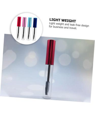 PLAFOPE 10pcs Mascara Bottle Blotting Paper for Oily Skin Eyelash Tubes with Wands Empty Clear Plastic - Buy Online on GoSupps.com