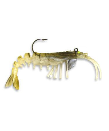 Egret 3.5-Inch Vudu Shrimp Bait Gold