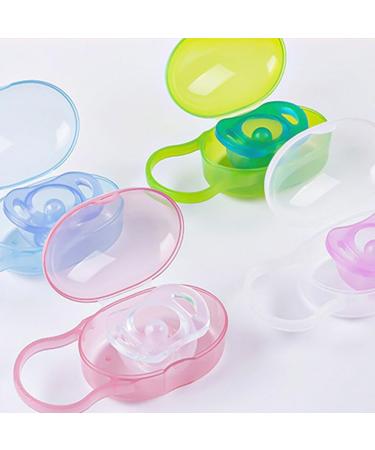 Buy Auklopvzz Trip-Friendly Nipple Case - Durable & Transparent Pacifier Storage Box for Babies - International Shipping Available - Buy Online on GoSupps.com