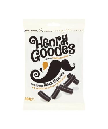 Henry Goode's Soft Eating Liquorice 200gr x 10 pack