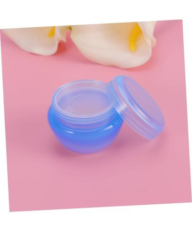 Beaupretty Travel empty plastic jar empty clear plastic sample containers small cosmetic sample containers 20g cosmetic containers make up container jar Mini Plastic Jars vial travel Cream Blue medium - Buy Online on GoSupps.com