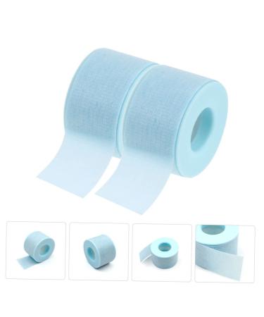 ULTECHNOVO Green Tape 2 Rolls Silicone Gel Band Non-woven Fabric Pipeline Sticker Lash Tape - Buy Online on GoSupps.com