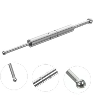 BeatifuFu Stainless Steel Face Reflex Zone Massage Device | Reusable Manual Acupuncture Rod for Facial Wellness - Buy Online on GoSupps.com
