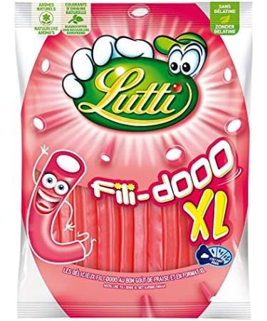 LUTTI Fili-Doo Xl Strawberry 180 g Pack of 4 - Buy Online on GoSupps.com