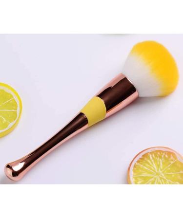 Buy Fluffy Easy Grip Curve Handle Face Powder Brush - Multifunctional Makeup Tool for Women | International Shipping Available - Buy Online on GoSupps.com