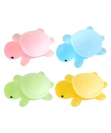 Scented Bar - Handmade Set of 4 Moisturizing Baby Soaps Natural Gentle Turtle Body Wash with Natural Oil Ingredients | Essential Oil Soap for Babies