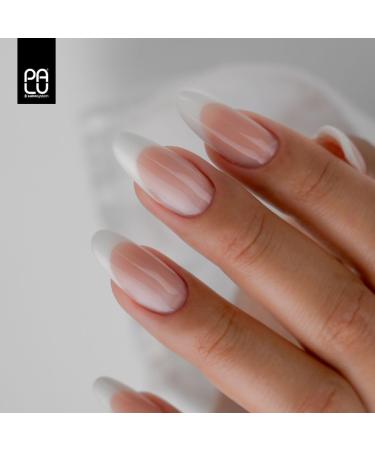  PALU salon system PALU Nail Builder Gel UV/LED Nail Art Thixotropic 3-Phases Hard For Nail Extensions Reinforced Skeleton Pro Control Builder Gel 45g French White - Buy Online on GoSupps.com
