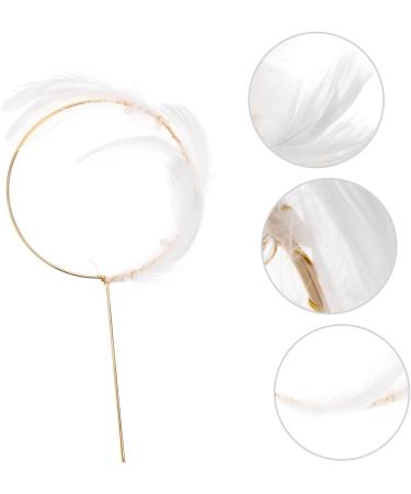 TOYANDONA Cupcake Topper Cake Pick Cake Decoration Party Supplies White Pearl M White - Buy Online on GoSupps.com