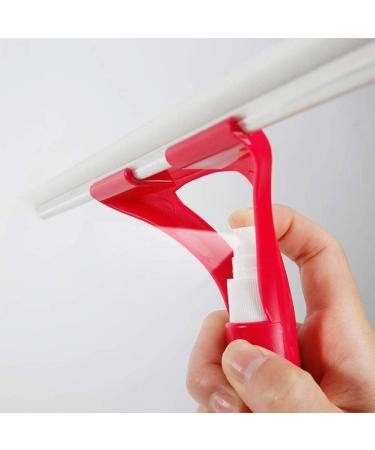 Glass Wiper Products Squeegee with Built in Pump Spray Bottle All Purpose Bathroom Window Squeegee Bathroom - Buy Online on GoSupps.com