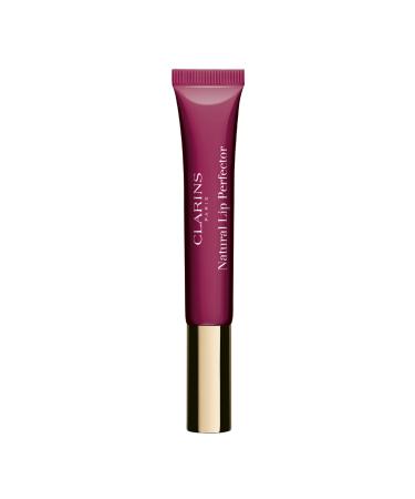 Clarins Natural Lip Perfector| 0.35 Ounces  08 - Plum Shimmer