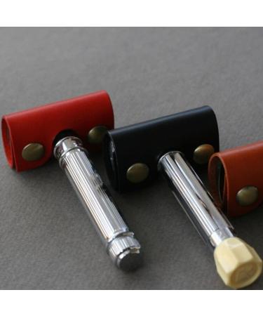 Zerodeko Men's Razor Set - Premium Leather Storage Pocket | Perfect for Smooth Shaving - Buy Online on GoSupps.com