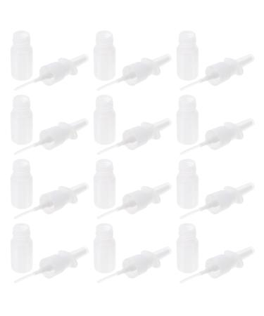 Healeved 10ML Nasals Spray Bottle - Set of 20 Refillable Mist Sprayers Versatile Travel Spray Bottle With Cover for Water Oils Skin Care Fine Mist Sprayers - Small Spray Bottle