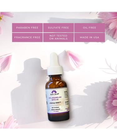 SKIN DEVA 20% Argireline Serum Anti-Aging Wrinkle Reducer with Matrixyl 3000 & Pure Hyaluronic Acid for Youthful Skin - Buy Online on GoSupps.com