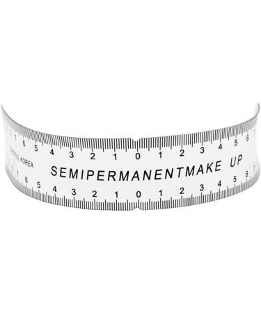 Ipetboom 2 Pcs Professional Eyebrow Ruler Eyebrow Guide Portable Eyebrow Ruler Template Standard Size Make up mediumx2pcs Blackx2pcs - Buy Online on GoSupps.com